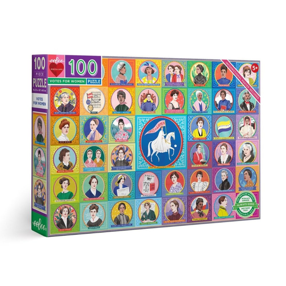 Votes for Women - 100pc Jigsaw Puzzle by eeBoo